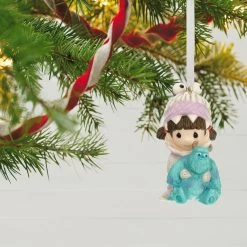 Hallmark Disney/Pixar Precious Moments Monsters, Inc. Boo And Sulley Porcelain Ornament -Hallmark Toys Shop Monsters Inc. Boo and Sulley Keepsake Ornament 3999QXD6629 02