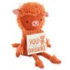 Hallmark MopTops Highland Cow Stuffed Animal With You Make A Difference Board Book -Hallmark Toys Shop MopTops Plush Cow Stuffed Animal Board Book 1KID1537 01