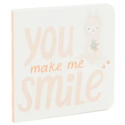 Hallmark MopTops Llama Stuffed Animal With You Make Me Smile Board Book -Hallmark Toys Shop MopTops Plush Llama Stuffed Animal Board Book 1KID1534 04