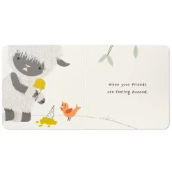 Hallmark MopTops Highland Sheep Stuffed Animal With You Are Kind Board Book -Hallmark Toys Shop MopTops Plush Sheep Stuffed Animal Board Book 1KID1535 06