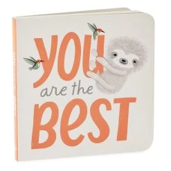 Hallmark MopTops Sloth Stuffed Animal With You Are The Best Board Book -Hallmark Toys Shop MopTops Plush Sloth Stuffed Animal and Board Book 1KID2083 04