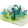 Hallmark Love Sharing Life's Adventure With You 3D Pop-Up Love Card -Hallmark Toys Shop Mountains and Trees 3D PopUp Love Card 1299LAD2890 01