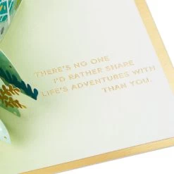 Hallmark Love Sharing Life's Adventure With You 3D Pop-Up Love Card -Hallmark Toys Shop Mountains and Trees 3D PopUp Love Card 1299LAD2890 03