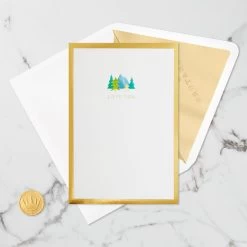 Hallmark Love Sharing Life's Adventure With You 3D Pop-Up Love Card -Hallmark Toys Shop Mountains and Trees 3D PopUp Love Card 1299LAD2890 04