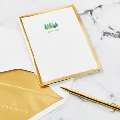 Hallmark Love Sharing Life's Adventure With You 3D Pop-Up Love Card -Hallmark Toys Shop Mountains and Trees 3D PopUp Love Card 1299LAD2890 05