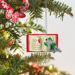 Hallmark Mini A Creature Was Stirring Special Edition Ornament -Hallmark Toys Shop Mouse on Storybook Keepsake Ornament 1099QGO2787 02