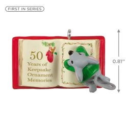Hallmark Mini A Creature Was Stirring Special Edition Ornament -Hallmark Toys Shop Mouse on Storybook Keepsake Ornament 1099QGO2787 03