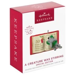 Hallmark Mini A Creature Was Stirring Special Edition Ornament -Hallmark Toys Shop Mouse on Storybook Keepsake Ornament 1099QGO2787 04