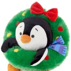 Hallmark Playful Penguins All Decked Out Musical Plush Penguin With Light And Motion 8 Hallmark Playful Penguins All Decked Out Musical Plush Penguin With Light And Motion -Hallmark Toys Shop Musical Playful Penguins Plush With Light Motion 1KCX1100 03