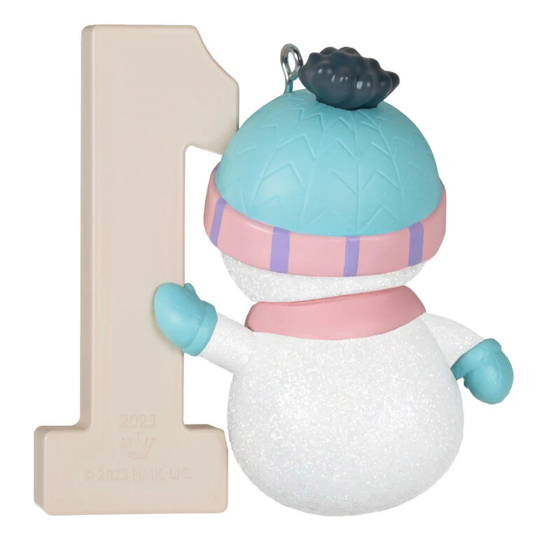 Hallmark My First Christmas Snowman 2023 Ornament 8 Hallmark My First Christmas Snowman 2023 Ornament - Image 6