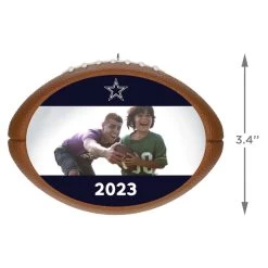 Hallmark NFL Football Dallas Cowboys Text And Photo Personalized Ornament -Hallmark Toys Shop NFL Football Dallas Cowboys Text and Photo Personalized Ornament 2499QHE1985B14 03
