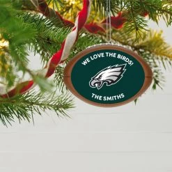 Hallmark NFL Football Philadelphia Eagles Text Personalized Ornament -Hallmark Toys Shop NFL Football Philadelphia Eagles Text Personalized Ornament 2499QHE1985B4 02