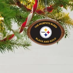 Hallmark NFL Football Pittsburgh Steelers Text Personalized Ornament -Hallmark Toys Shop NFL Football Pittsburgh Steelers Text Personalized Ornament 2499QHE1985B2 02