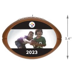 Hallmark NFL Football Pittsburgh Steelers Text And Photo Personalized Ornament 11 Hallmark NFL Football Pittsburgh Steelers Text And Photo Personalized Ornament -Hallmark Toys Shop NFL Football Pittsburgh Steelers Text and Photo Personalized Ornament 2499QHE1985B11 03
