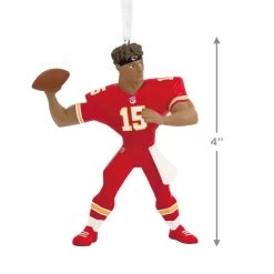 NFL Kansas City Chiefs Patrick Mahomes II Hallmark Ornament -Hallmark Toys Shop NFL Kansas City Chiefs Patrick Mahomes II Christmas Ornament 1OSL1547 03