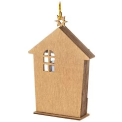 Hallmark A Child Is Born Nativity Papercraft Ornament -Hallmark Toys Shop Nativity Scene Wood and Paper Keepsake Ornament 1999QGO2759 06