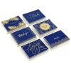 Hallmark Bulk Navy And Gold Assorted Blank Thank-You Notes, Box Of 120 -Hallmark Toys Shop Navy and Gold Assorted Blank ThankYou Notes Bulk Pack 5STZ1064 01