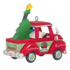 Hallmark Holiday Parade Nello's Music Shop Truck 2023 Ornament -Hallmark Toys Shop Nellos Music Shop Truck Keepsake Ornament 1799QXR8079 06