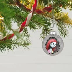 Hallmark Disney Tim Burton's The Nightmare Before Christmas Halloween Town Glass Ornaments, Set Of 9 9 Hallmark Disney Tim Burton's The Nightmare Before Christmas Halloween Town Glass Ornaments, Set Of 9 -Hallmark Toys Shop Nightmare Before Christmas Glass Ball Keepsake Ornaments 2999QSB6289 02