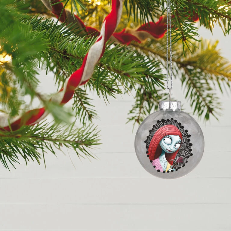 Hallmark Disney Tim Burton's The Nightmare Before Christmas Halloween Town Glass Ornaments, Set Of 9 4 Hallmark Disney Tim Burton's The Nightmare Before Christmas Halloween Town Glass Ornaments, Set Of 9 - Image 2