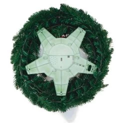 Hallmark Disney Tim Burton's The Nightmare Before Christmas Jack Skellington Wreath With Light, Sound And Motion, 24" -Hallmark Toys Shop Nightmare Before Christmas Jack Skellington Talking Wreath 1QFM3343 06