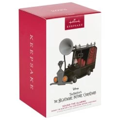 Hallmark Disney Tim Burton's The Nightmare Before Christmas Sound The Alarms! Ornament With Sound -Hallmark Toys Shop Nightmare Before Christmas Mayors Car Keepsake Ornament 2699QXD6649 04