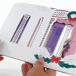 Hallmark Nutcracker Musical 3D Pop-Up Christmas Card With Light -Hallmark Toys Shop Nutcracker Shadow Box 3D PopUp Music Light Christmas Card 1099XOD4041 02