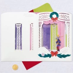 Hallmark Nutcracker Musical 3D Pop-Up Christmas Card With Light -Hallmark Toys Shop Nutcracker Shadow Box 3D PopUp Music Light Christmas Card 1099XOD4041 07