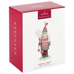 Hallmark Noble Nutcrackers Snowfall Prince Ornament -Hallmark Toys Shop Nutcracker in Sweater Keepsake Ornament 2499QXR8147 04