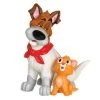 Hallmark Disney Oliver And Company 35th Anniversary Oliver And Dodger Ornament -Hallmark Toys Shop Oliver and Company Dog and Cat Keepsake Ornament 1899QXD6559 01