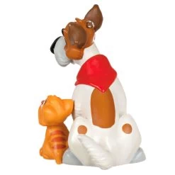 Hallmark Disney Oliver And Company 35th Anniversary Oliver And Dodger Ornament -Hallmark Toys Shop Oliver and Company Dog and Cat Keepsake Ornament 1899QXD6559 06