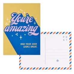 Hallmark Keep It Sunny Postcards, Book Of 10 -Hallmark Toys Shop Orange and Blue Keep It Sunny Postcards 1SOM3857 03