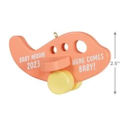 Hallmark Our Babymoon 2023 Wood Ornament 10 Hallmark Our Babymoon 2023 Wood Ornament -Hallmark Toys Shop Our Babymoon Wood Airplane Keepsake Ornament 1999QHX3099 03