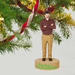 Hallmark Parks And Recreation Ron Swanson Ornament With Sound 9 Hallmark Parks And Recreation Ron Swanson Ornament With Sound -Hallmark Toys Shop Parks and Rec Ron Swanson Keepsake Ornament 2199QXI7277 02