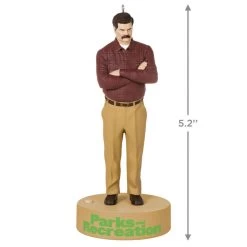 Hallmark Parks And Recreation Ron Swanson Ornament With Sound 10 Hallmark Parks And Recreation Ron Swanson Ornament With Sound -Hallmark Toys Shop Parks and Rec Ron Swanson Keepsake Ornament 2199QXI7277 03