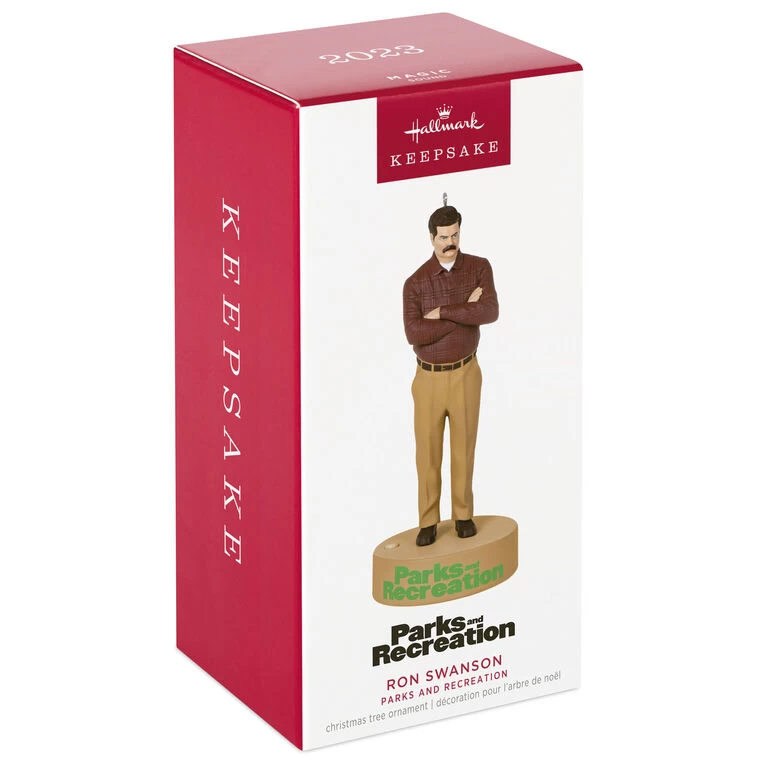 Hallmark Parks And Recreation Ron Swanson Ornament With Sound 6 Hallmark Parks And Recreation Ron Swanson Ornament With Sound - Image 4