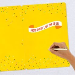 Hallmark 16" Party Cats And Dogs Jumbo Birthday Card From All -Hallmark Toys Shop Party Cats Dogs Birthday Card From Us 1299CBG3004 06