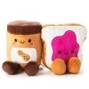 Hallmark Better Together Peanut Butter And Jelly Magnetic Plush, 5" -Hallmark Toys Shop Peanut Butter Jar and Bread With Jelly Magnetic Plush 1KID1641 01