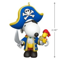 Hallmark Peanuts® Spotlight On Snoopy Pirate Snoopy Ornament -Hallmark Toys Shop Peanuts Pirate Snoopy Keepsake Ornament 1699QXR8229 03