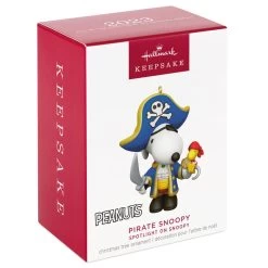 Hallmark Peanuts® Spotlight On Snoopy Pirate Snoopy Ornament -Hallmark Toys Shop Peanuts Pirate Snoopy Keepsake Ornament 1699QXR8229 04
