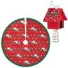 Hallmark Mini The Peanuts® Gang Snoopy Christmas Tree Topper And Tree Skirt, Set Of 2 -Hallmark Toys Shop Peanuts Snoopy Mini Keepsake Tree Skirt and Topper 2599QSB6249 01