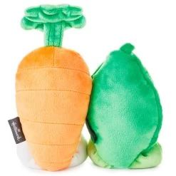 Hallmark Better Together Peas And Carrot Magnetic Plush, 4.5" -Hallmark Toys Shop Peas and Carrot Magnetic Plush 1KET2011 03