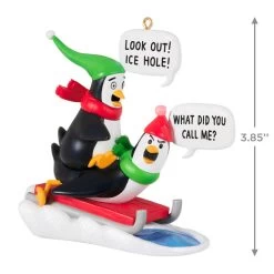 Hallmark What Did You Call Me? Ornament -Hallmark Toys Shop Penguins Sledding Keepsake Ornament 2099QGO2867 03