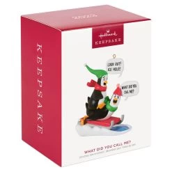 Hallmark What Did You Call Me? Ornament -Hallmark Toys Shop Penguins Sledding Keepsake Ornament 2099QGO2867 04