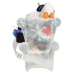 Hallmark Long Letter To Santa Penguin Ornament -Hallmark Toys Shop Penguins in Ice Chair Keepsake Ornament 1899QGO2959 06