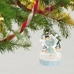 Hallmark Playful Penguins On Ferris Wheel Musical Ornament With Light And Motion 9 Hallmark Playful Penguins On Ferris Wheel Musical Ornament With Light And Motion -Hallmark Toys Shop Penguins on Ferris Wheel Keepsake Ornament 4499QGO2679 02