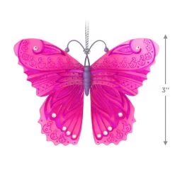 Hallmark Brilliant Butterflies Ornament -Hallmark Toys Shop Pink and Purple Butterfly Keepsake Ornament 1799QXR8077 03