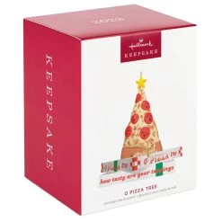 Hallmark O Pizza Tree Ornament 11 Hallmark O Pizza Tree Ornament -Hallmark Toys Shop Pizza Christmas Tree on Boxes Keepsake Ornament 1799QGO2857 04
