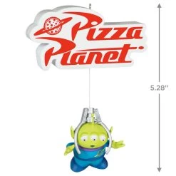 Hallmark Disney/Pixar Toy Story I Have Been Chosen Ornament With Sound And Motion -Hallmark Toys Shop Pizza Planet Alien Claw Game Keepsake Ornament 2199QXD6699 03