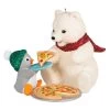Hallmark Snowball And Tuxedo Sharing A Slice Ornament -Hallmark Toys Shop Polar Bear and Penguin Keepsake Ornament 1799QXR8049 01